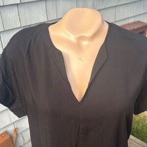 Andree By Unit NWT's Elegant Black Women's Blouse size Med